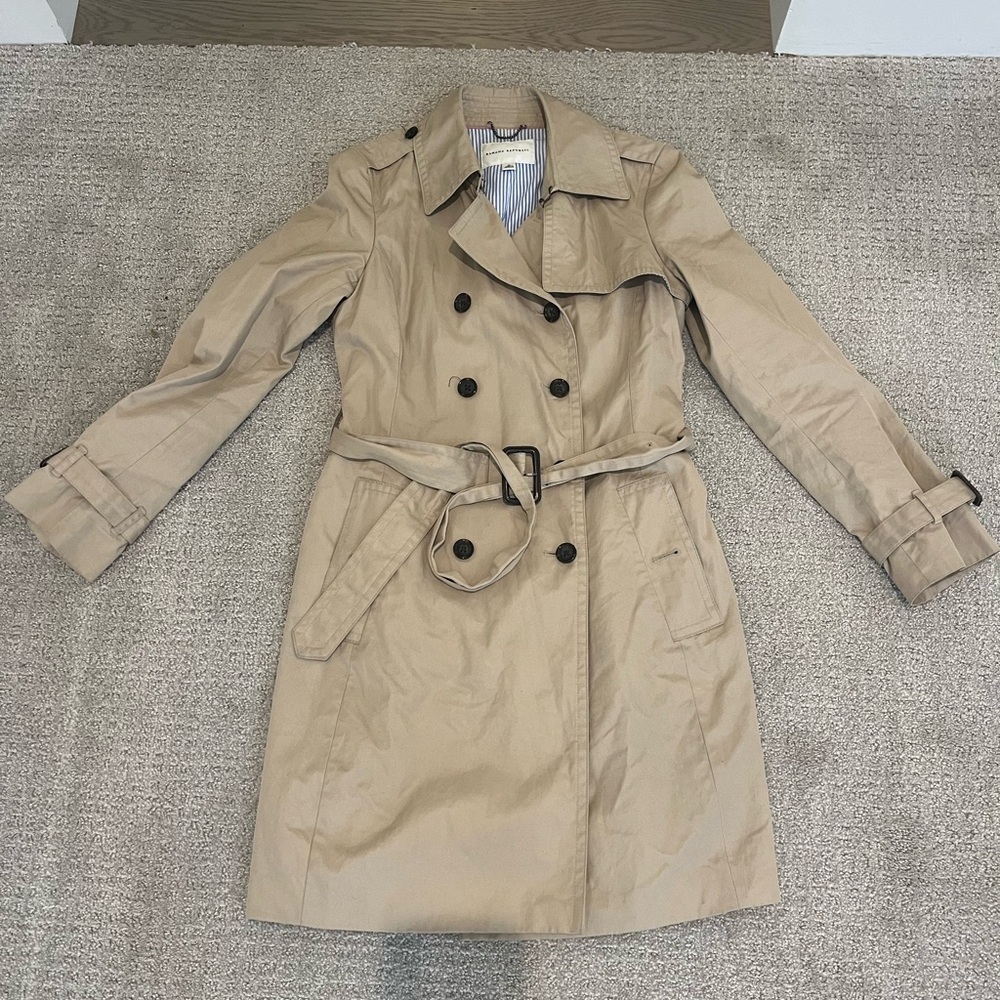 Banana Republic Tan Trench Coat